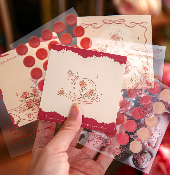 "Rose's Letter" Series Premium Memo Pad