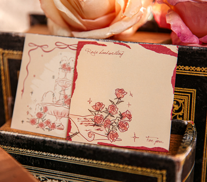 "Rose's Letter" Series Premium Memo Pad