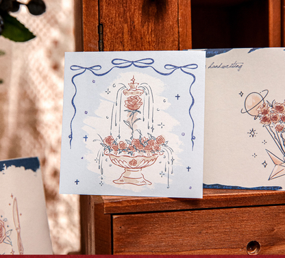 "Rose's Letter" Series Premium Memo Pad