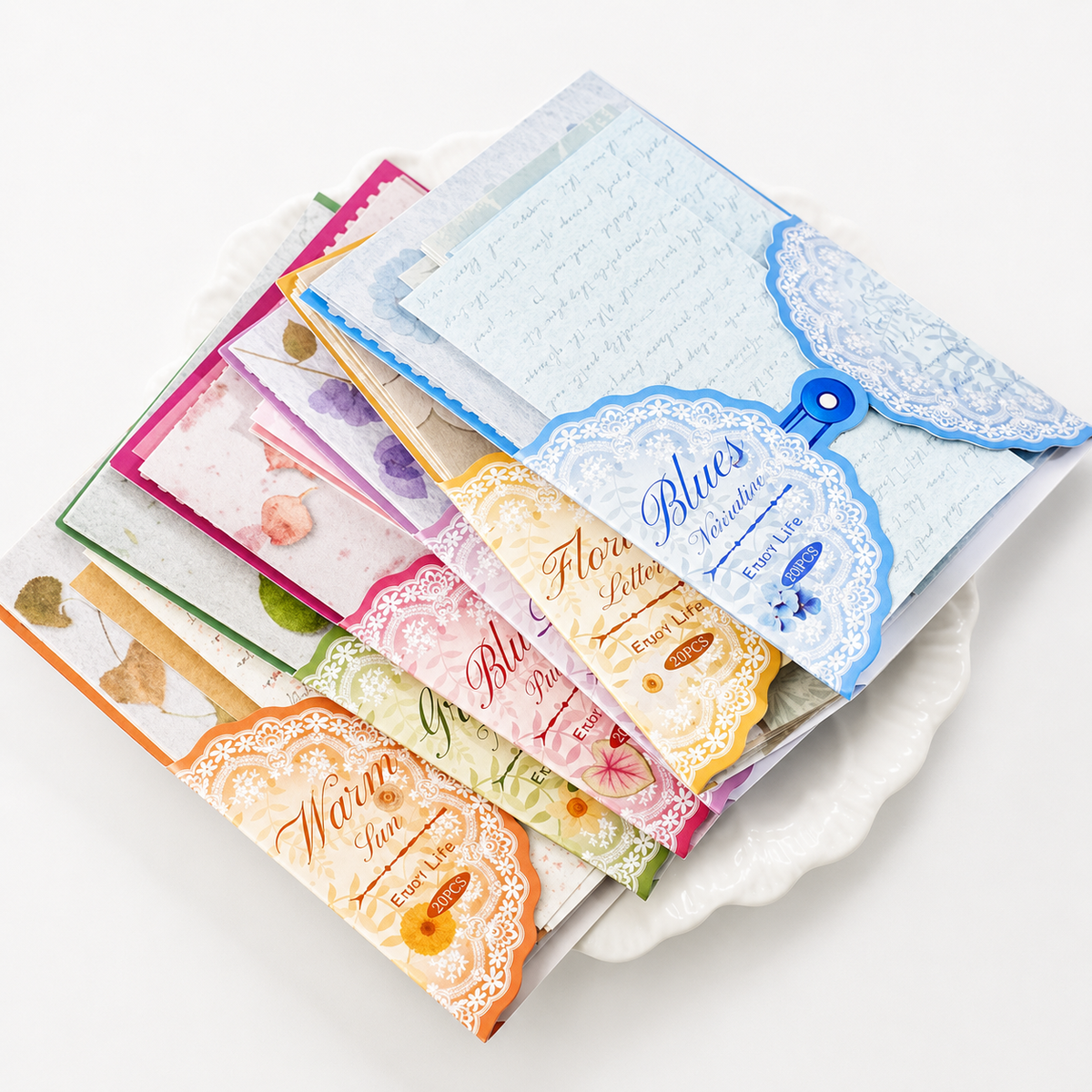 "Flora & Flower Note" Series Premium Vintage Botanical Material by zaomo - detail view for scrapbook decoration | Lumiyear