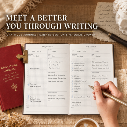 "Gratitude Journal" Carnet de développement personnel