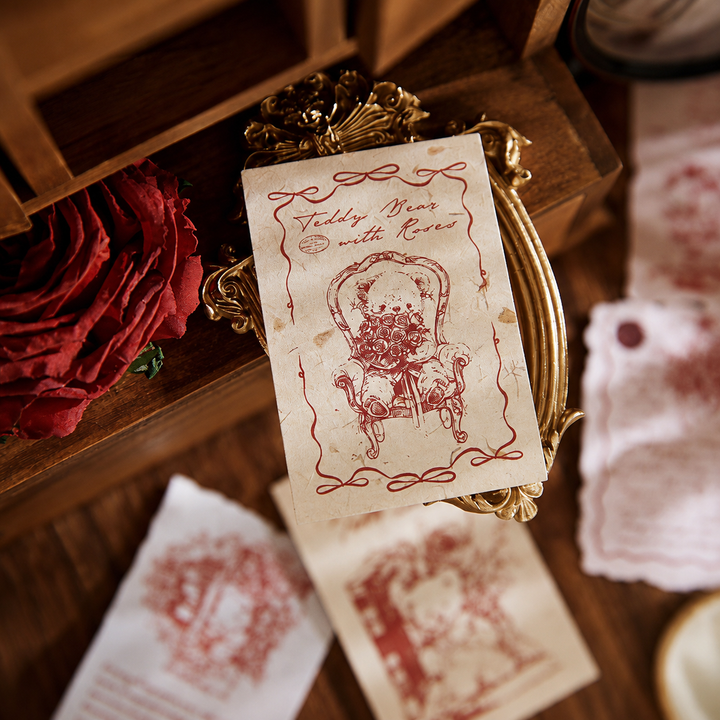 "Mark of Memories" Series Light Retro Sticker Pack