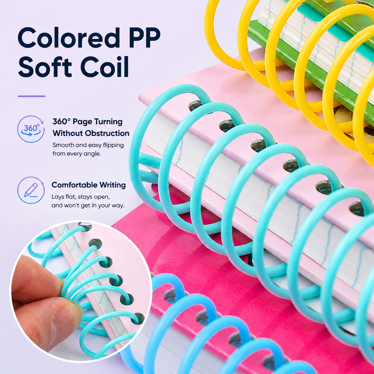 A5 Spiral Notebook with Perforated Pages | Cute Retro American Cartoon Journal