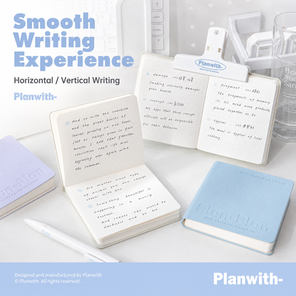 CUBE Series Softcover Square Notebook by Planwith - color option view for journaling notebook | Lumiyear