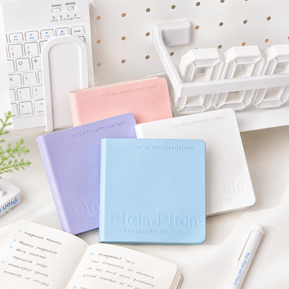 CUBE Series Softcover Square Notebook by Planwith - detail view for journaling notebook | Lumiyear