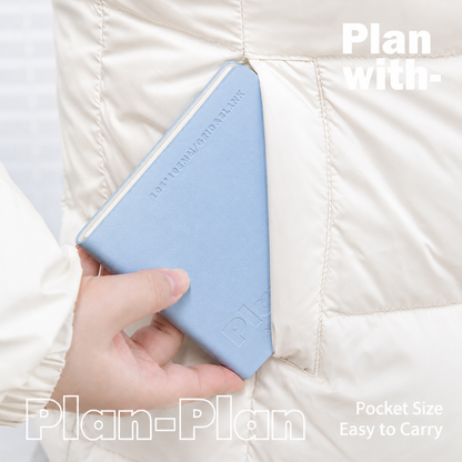 CUBE Series Softcover Square Notebook by Planwith - color option view for journaling notebook | Lumiyear