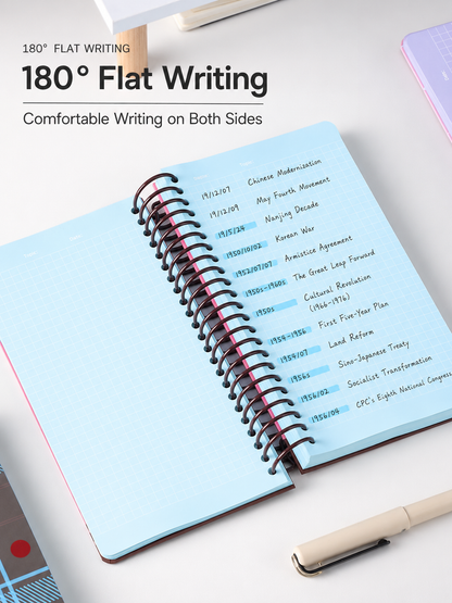 "Polka Dot Series" Soft Spiral Notebook