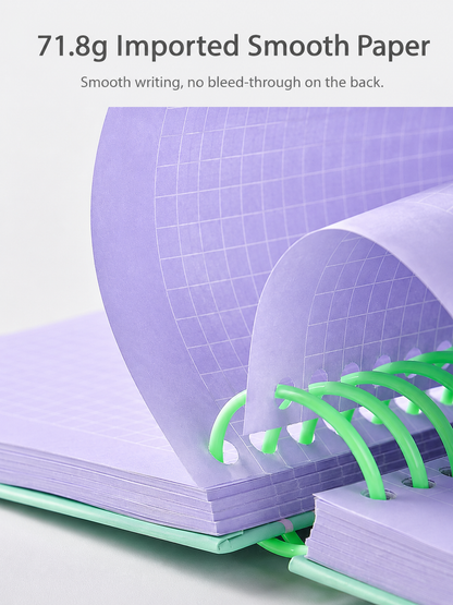 "Polka Dot Series" Soft Spiral Notebook