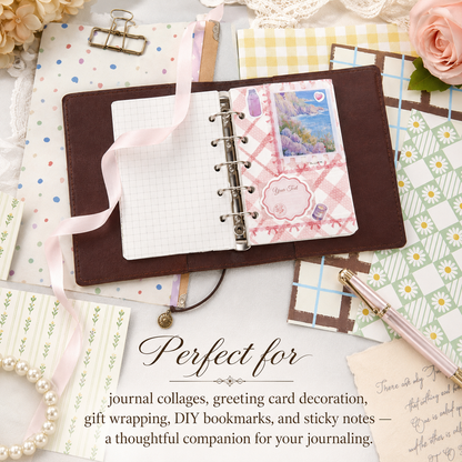 Checkered Tale Series Craft Paper (30 Sheets) by mr.paper - color option view for scrapbook decoration | Lumiyear