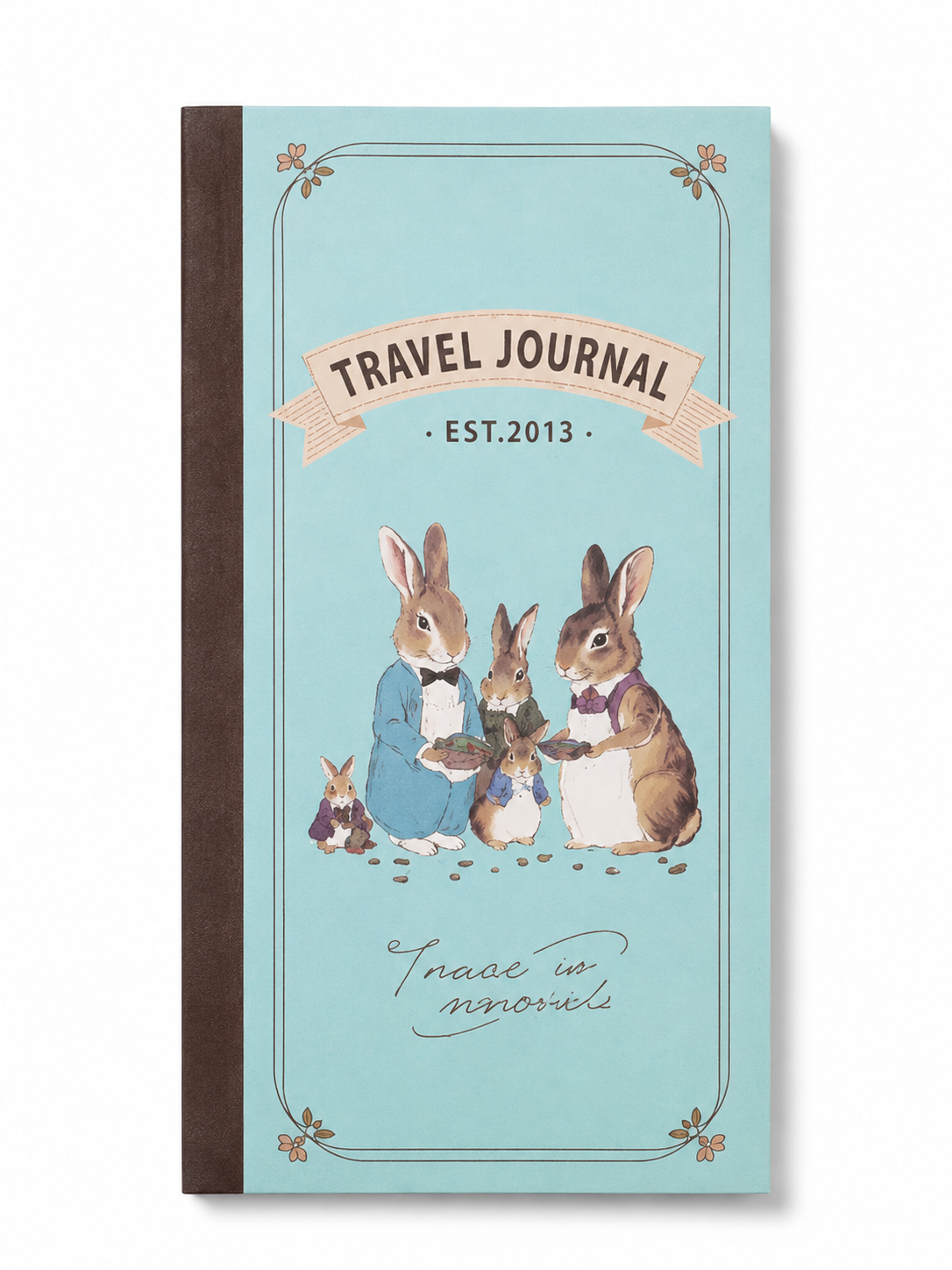 "Vintage Tales" Weeks Travel Journal (Set of 3) by ledai - packaging view for journaling notebook | Lumiyear