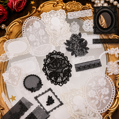 「レース美学」レトロステッカーブックシリーズ