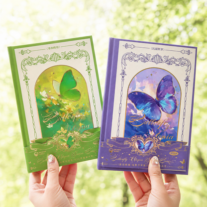 "Butterfly Utopia" Premium Hardcover Notebook Gift Box Set