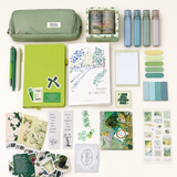 Botanical Green Stationery Gift Set