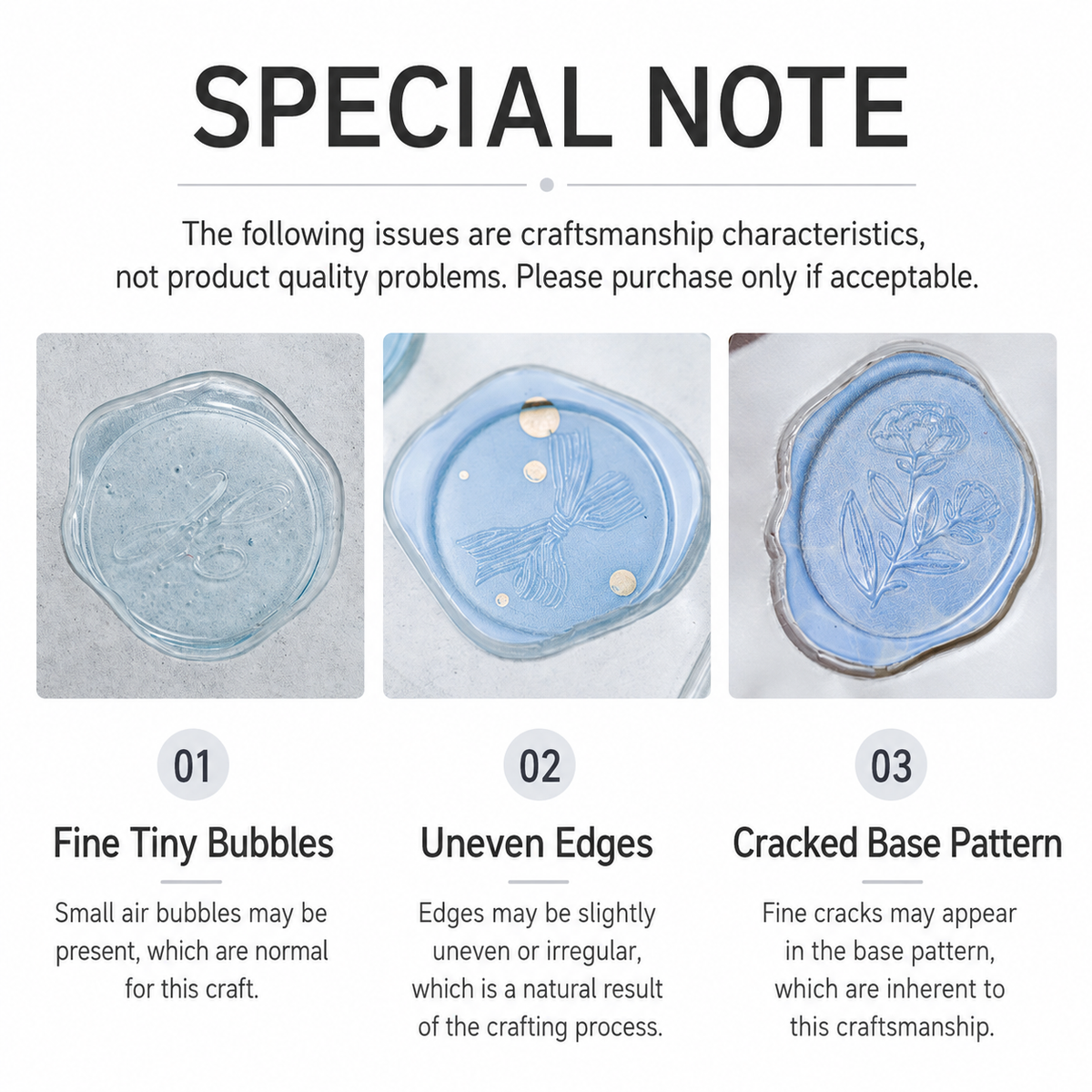 In the Name of Rose 3D Epoxy Wax Seal Stickers by mr.paper - color option view for scrapbook decoration | Lumiyear