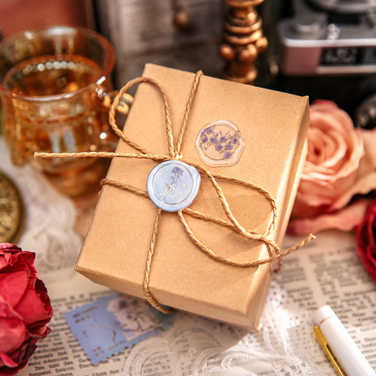 In the Name of Rose 3D Epoxy Wax Seal Stickers by mr.paper - color option view for scrapbook decoration | Lumiyear