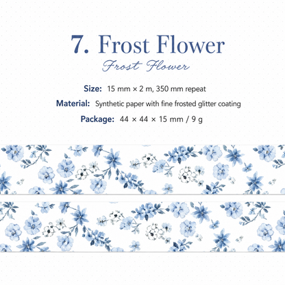 Floral Dreams Synthetic Washi Tape Set