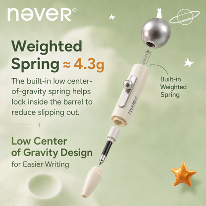 Planet Gel Pen Galaxy Candy Series by never - color option view for journaling writing tool | Lumiyear
