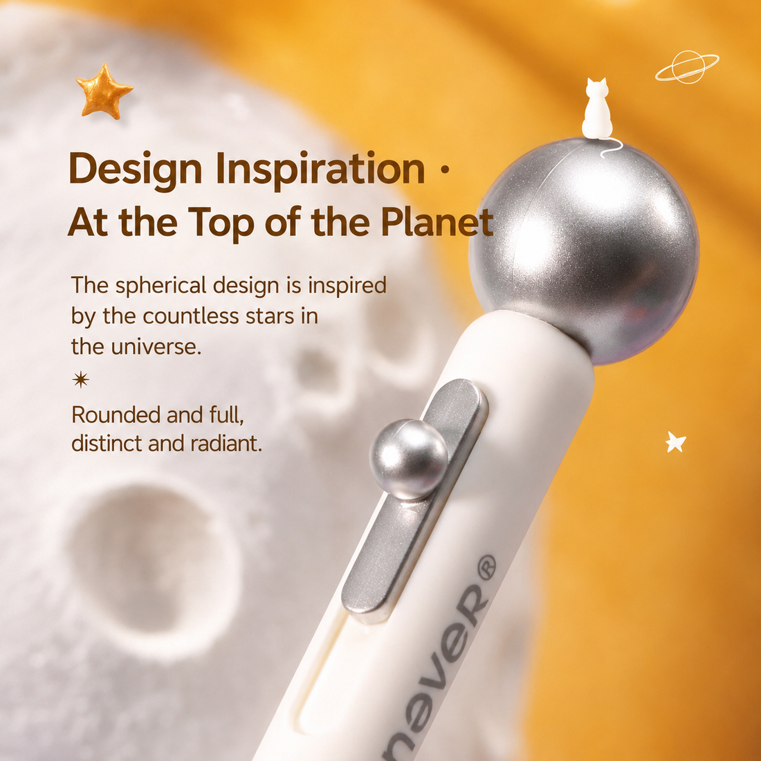 Planet Gel Pen Galaxy Candy Series by never - color option view for journaling writing tool | Lumiyear