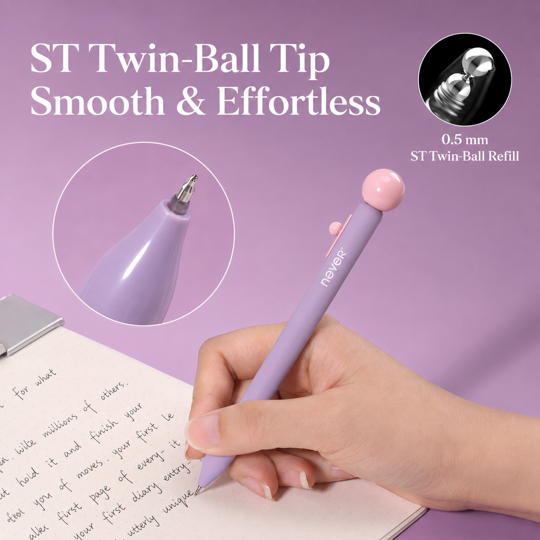 Planet Gel Pen Galaxy Candy Series by never - color option view for journaling writing tool | Lumiyear