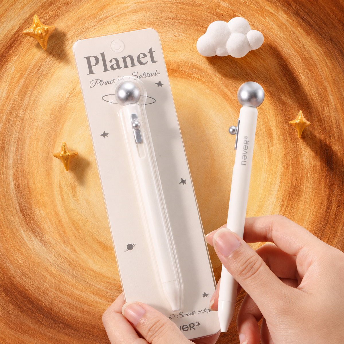 Planet Gel Pen Galaxy Candy Series by never - color option view for journaling writing tool | Lumiyear