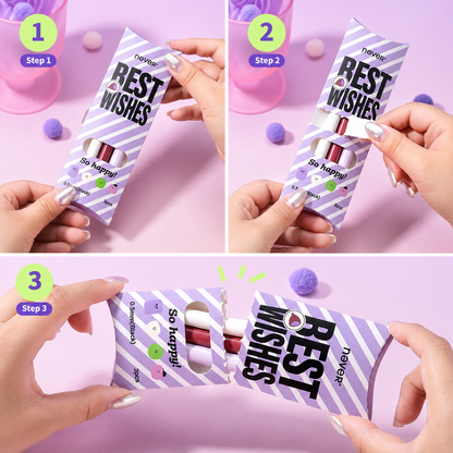 Taro Pie Color-Block Gel Pen Set (3 Pcs) by never - color option view for journaling writing tool | Lumiyear