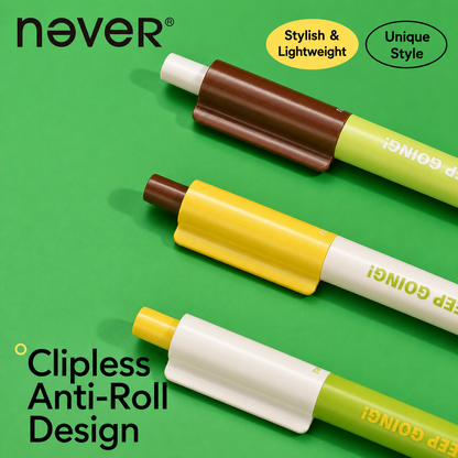 Banana Pie Color-Block Gel Pen Set (3 Pcs) by never - color option view for journaling writing tool | Lumiyear