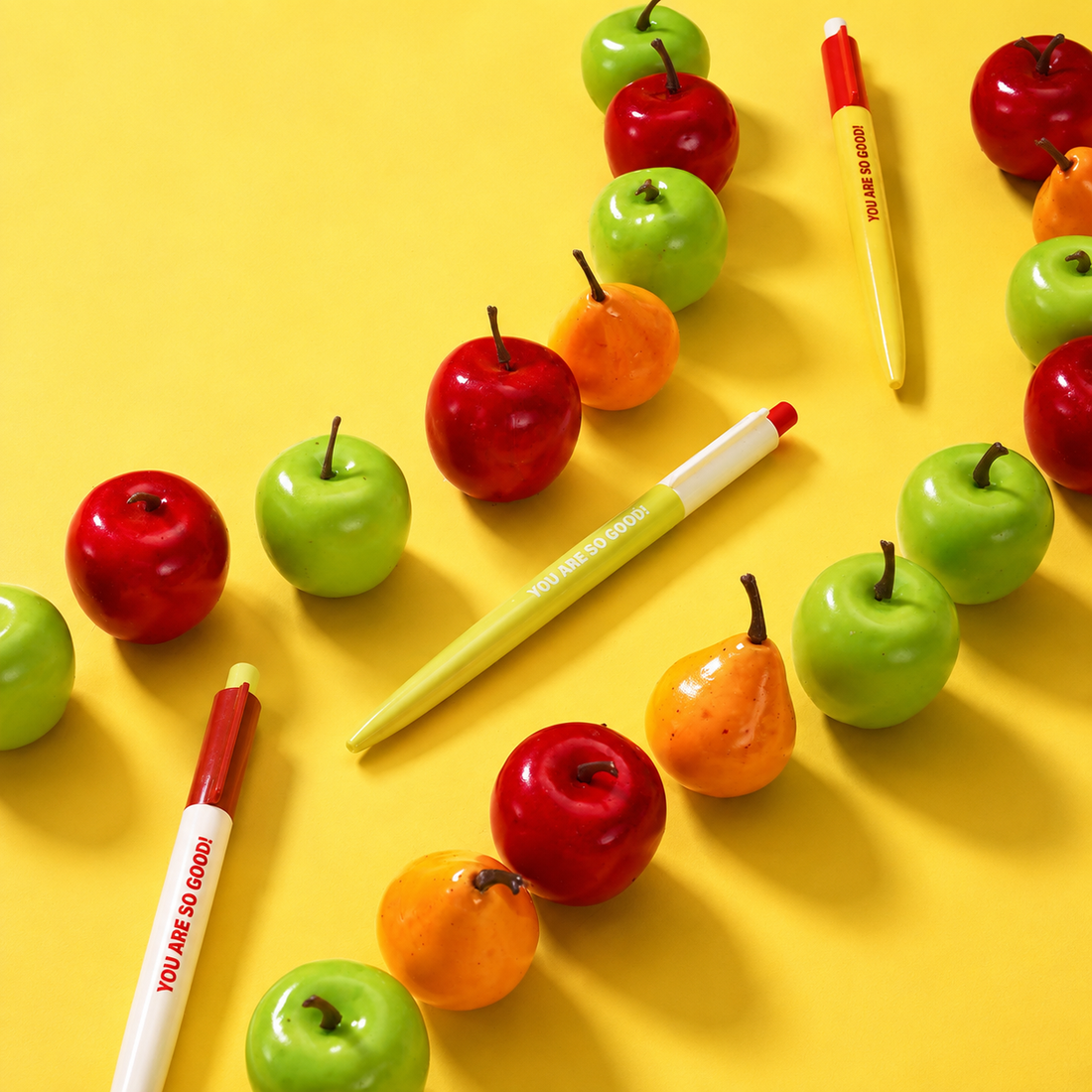 Apple Pie Color-Block Gel Pen Set (3 Pcs) by never - color option view for journaling writing tool | Lumiyear