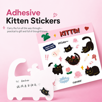 Yarn Kitten Aesthetic Stationery Gift Box Set (7 Items) by never - color option view for stationery gift set | Lumiyear