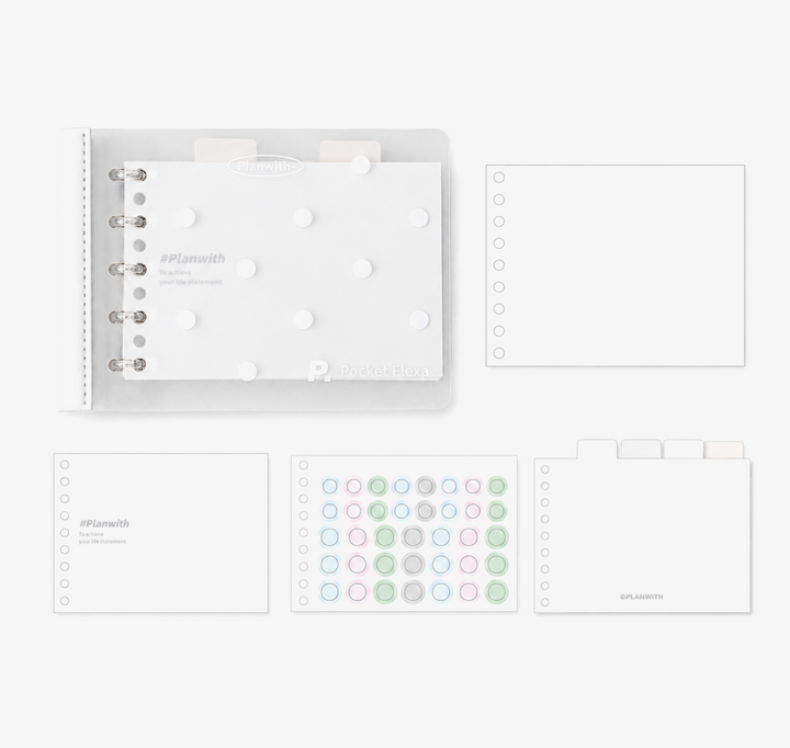 Planwith Pastel Series B7 Mini Loose-Leaf Notebook