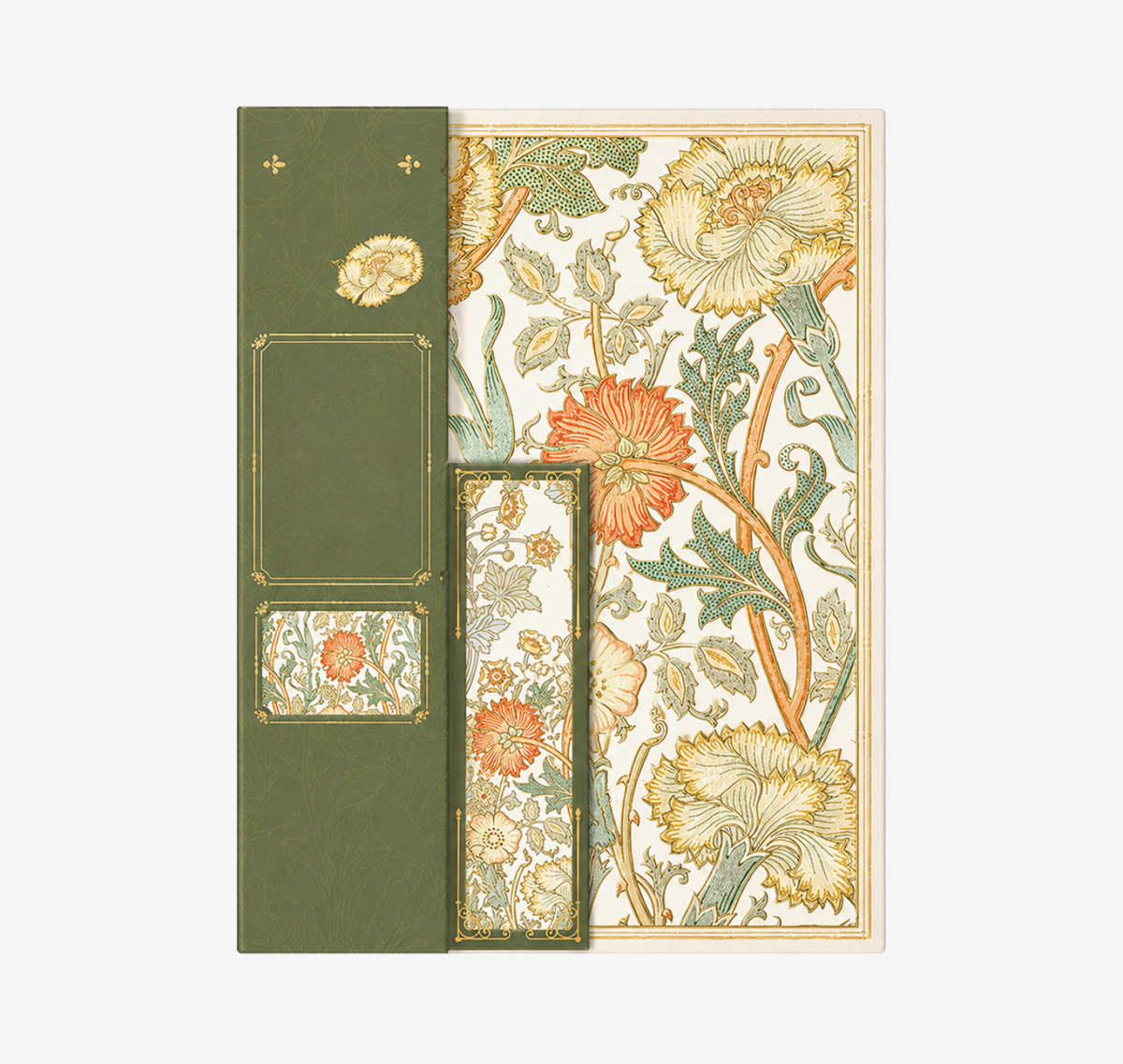MISSTIME William Morris Vintage B5 Notebook Set by MISSTIME - color option view for journaling notebook | Lumiyear