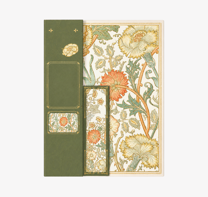 MISSTIME William Morris Vintage B5 Notebook Set by MISSTIME - color option view for journaling notebook | Lumiyear