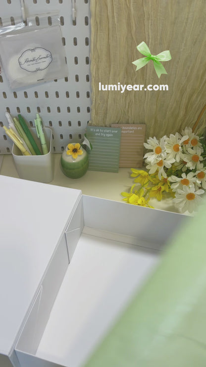 Botanical Green Stationery Gift Set